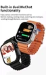 Смарт-годинник DW100 Pro+ Ultra Touch ID з розблокуванням за відбитком пальця Smart Watch 8/128GB Android Super AMOLED ( 5G Sim card) - изображение 8