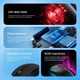 Бездротова миша для комп'ютера та ноутбука Proove Comet USB і Bluetooth-під'єднання регулювання DPI RGB з акумулятором біла - зображення 3