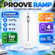 Беспроводная мышь для компьютера и ноутбука Proove Ramp USB и Bluetooth подключение регулировкой DPI с аккумулятором белая - изображение 1