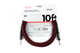 Кабель инструментальный FENDER CABLE PROFESSIONAL SERIES 10' RED TWEED - изображение 1