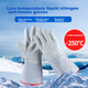 Рукавички Beifute Anti-Freeze, вогнегасник з вуглекислого газу, спеціальні рукавички з коров'ячої шкіри, стійкі до низьких температур, рукавички для захисту праці від холодного зберігання, рукавички з рідким азотом, морозостійкі та морозостійкі рукавички, - зображення 4