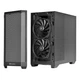 Корпус Silverstone SETA H2M M-ATX (материнська плата з тильним монтажем, підтримка 3,5-дюймового багатоядерного накопичувача, сумісність з довгими відеокартами, водяне охолодження 360 мм, Type-C) - зображення 5