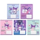 Зошит 18 арк., клітинка, гібр. лак + УФ лак, Hello Kitty-1 Kite HK25-236-1 - зображення 1