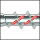Шуруп ASSY Würth 3x40 мм потайная головка с фрезерными ребрами оцинкованный Wurth 019013040 - изображение 5
