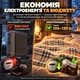 Електроковдра двоспальна BITEK180х150 см зігріває електропростирадло з 2 незалежними зонами нагріву та пультом - зображення 3