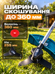 Аккумуляторная коса-триммер 40 В без щеточная для травы и сорняка, чем 255 мм, диск 40T, ширина 360 мм, без АКБ и ЗП - изображение 4