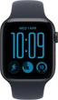 Smartwatch Apple Watch SE 3 (2026) GPS + Cellular 44mm Midnight Aluminium Case with Navy Blue Sport Band - M/L (MJLT4) - obraz 2