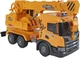 Ciężarówka z dźwigiem 2-Play Scania inercyjna ze światłem i dźwiękiem Pomarańczowa (8713219548820) - obraz 1