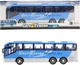 Autobus turystyczny Vehicool Cars & Trucks inercyjny 32 cm Niebieski (8714627000672) - obraz 3