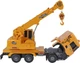 Ciężarówka z dźwigiem 2-Play Scania inercyjna ze światłem i dźwiękiem Pomarańczowa (8713219548820) - obraz 2