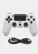 Геймпад DoubleShock 4 Wireless Controller Bluetooth з вібрацією білий - изображение 3