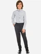 Подростковая рубашка для мальчика Calvin Klein 207961490 158 см Серая (1159854862) - изображение 2