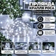 Гірлянда Крапля Роса на батарейках 10 метрів 100LED Холодний Білий - зображення 3