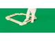 Детская деревянная балансирующая дорожка Lupilu Premium Balance Beam, 9 элементов, 240 см, тренажер для равновесия и координации - изображение 6