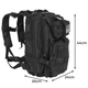 Туристический рюкзак Trizand 23089 20 л черный Oxford 600D с MOLLE и поясным ремнем - изображение 2