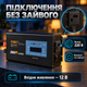 Інвертор атомобільний перетворювач напруги з USB виходом, LCD дисплеєм, захистом від короткого замикання 2600 Вт 12V–220V з чистою синусоїдою 3×USB та Type-C - зображення 2