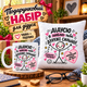Подарочный набор для дедушки «Спасибо, я люблю тебя очень сильно!» — чашка 330 мл и подушка 35×35 см - изображение 1