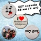 Mindless Self Indulgence | MSI #04 Комплект набор из 4 значков, 58 мм - изображение 1