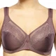 Бюстгальтер Lanny mode тонкий кружевной 95 G сливовый 268 - изображение 1