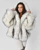 Шуба з еко хутра жіноча X-Woyz LS-8958-36 57176 ONE SIZE молочний - зображення 4