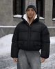 Пуховик жіночий короткий трендовий X-Woyz LS-8972-8 60213 S чорний - изображение 1