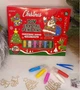 Набір вітражів Різдво 6 кольорів 6 вітражів для творчості Christmas DIY Crystal Pendant - зображення 1