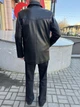 Куртка чоловіча Virado шкіряна натуральна довга демісезонна 48 чорна - изображение 6