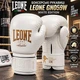 Боксерські рукавиці Leone GN059W White Gold 10 унцій для боксу кікбоксингу та муай тай - изображение 1