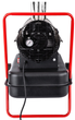 Дизельная тепловая пушка тепловентилятор RED TECHNIC RTNGO0122 обогреватель промышленный напольный дуйчик для дома дачи склада магазина 30 кВт бак 36 л производительность 850 м³/ч регулятор температуры дисплей на колесах с ручкой - изображение 4