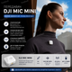 Бездротовий петличний мікрофон DJI Mic Mini Transmitter для iPhone Android камери блогера стрімінгу - зображення 2