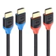 Кабель Cable Matters HDMI 2.1 [Certified Ultra High Speed HDMI] 48Gbps 8K@60Hz, 4K@240Hz 2м, black, комплект 2шт (300029-2mx2) - изображение 1