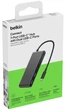 USB-C хаб Belkin 2 x USB-A 2 x USB-C PD 100W HDMI 2.0 4K 5Gbps (AVC022HQSGY) - зображення 4