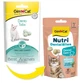 Вітамінізовані ласощі для котів GimCat Every Day Denta Tabs Джимкет для здоров'я зубів та ясен 40 г (4002064420615) - изображение 2