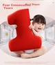 Підгузки-трусики Huggies Platinum Little Peach XL (12-17 кг), 64 шт - зображення 6