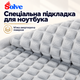 Сумка для ноутбука до 16.1 дюймів водовідштовхувальна з амортизуючим відділенням і ремінцем через плече, чорна KT7001502 - зображення 2