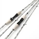 Спиннинг кастинговый Rubar C602M casting двухсекционный 1,8m. 5-25gr. черно-белый - изображение 2