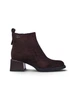 Ботинки женские Fashion коричневые из экозамши 352188_38 (24.5 см) - изображение 5