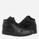 Мужские кеды высокие Jordan 1 Mid 554724-091 41 (8US) 26 см Triple Black (193658124218) - изображение 4