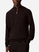 Свитер на молнии мужской Calvin Klein 742543863 2XL Черный (1163060160) - изображение 1