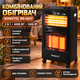 Обігрівач газовий портативний DOMOTEC для дому кварцеві трубки три рівні потужності складана конструкція ручки - зображення 2