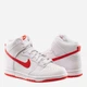Подростковые высокие кеды для мальчика Nike Dunk High DB2179-111 37.5 Белые (196605423877) - изображение 4