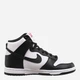 Женские кеды высокие Nike Dunk High DD1869-103 36.5 (6US) 23 см Черно-белые (194956811565) - изображение 3