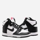 Женские кеды высокие Nike Dunk High DD1869-103 36.5 (6US) 23 см Черно-белые (194956811565) - изображение 4