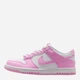 Подростковые кожаные кеды для девочки Nike Dunk Low IU7766-125 39 Розовые (198731795101) - изображение 1