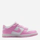 Подростковые кожаные кеды для девочки Nike Dunk Low IU7766-125 39 Розовые (198731795101) - изображение 3