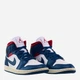 Женские кеды высокие Jordan 1 Mid BQ6472-146 39 (8US) 25 см Комбинированные (196604359566) - изображение 2