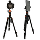 Statyw fotograficzny DNA PS1 PRO 170 cm tripod z głowicą 360° uchwytem na telefon udźwig 8 kg (5908249826953) - obraz 3
