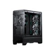 Материнська плата PHANTEKS G400A Black Mid-Tower ATX, корпус із бічними скляними панелями та системою водяного охолодження (4 вентилятори 140 мм/сітчаста панель/підтримання водяного охолодження 360 мм/5090) - зображення 2