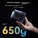 SmallRig RC60B Двоколірний безперервний світлодіодний відеосвітло Професійна трансляція фотографії COB-камера Студійний портрет М'яке світло 4518 - зображення 7