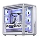 Игровой корпус JONSBO X400 Silver White ATX Seaview (каркас для киберспорта/водяное охлаждение 360 мм/подсветка ARGB 5 В/13 слотов для вентиляторов/поддержка задней панели) - изображение 8